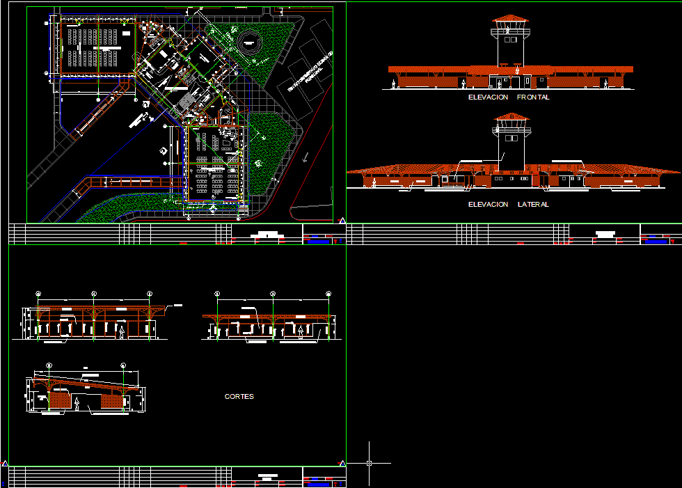 Planos de Aerodromo, en Aeropuertos – Proyectos