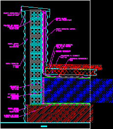 Planos de Antepecho de cubierta invertida – detalle de parapeto, en Cubiertas – estructuras – Detalles constructivos
