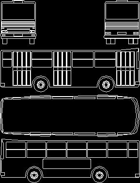 Planos de Autobus 001, en Autobuses – Medios de transporte