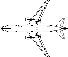 Planos de Avion md11-a-3v, en Aeronaves en 2d – Medios de transporte