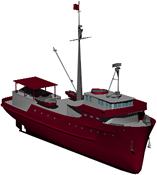 Planos de Barco atunero 3d, en Embarcaciones – Medios de transporte