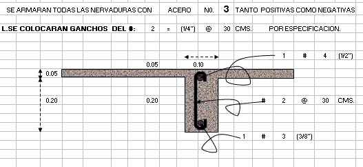 imagen Calculo estructural de una casa habitacion en dos niveles, en Cálculo estructural - Planillas de cálculo