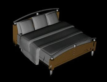 Cama 3d, en Dormitorios – Muebles equipamiento