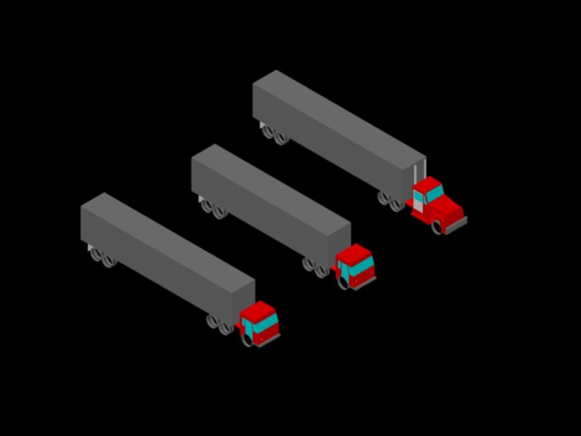 Planos de Camion 3d, en Camiones – Medios de transporte