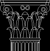 imagen Capitello corintio, en 5 órdenes de la arquitectura griega - Historia