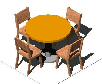Planos de Comedor, en Mesas y juegos de comedor 3d – Muebles equipamiento