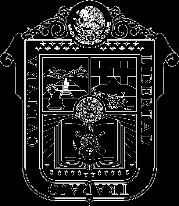Planos de Escudo del estado de méxico, en Logos y escudos – Símbolos