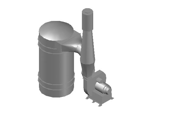 Planos de Filtro y extractor de aire, en Maquinaria e instalaciones industriales – Máquinas instalaciones