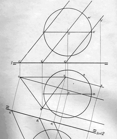 Geometria descriptiva – parte 13, en Monografías guías y estudios varios – Varios