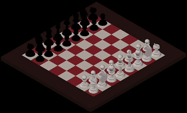 Planos de Juego de ajedrez, en Ejercicios varios – Dibujando con autocad