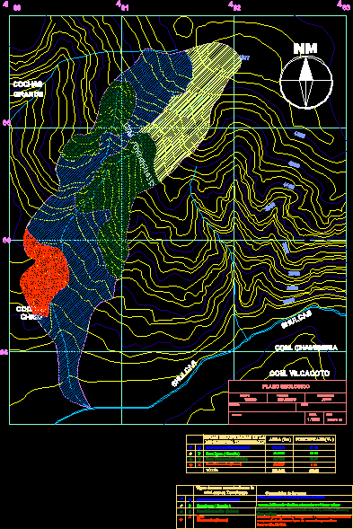 Planos de Junin – huancayo -plano geologico, en Mapas – Varios