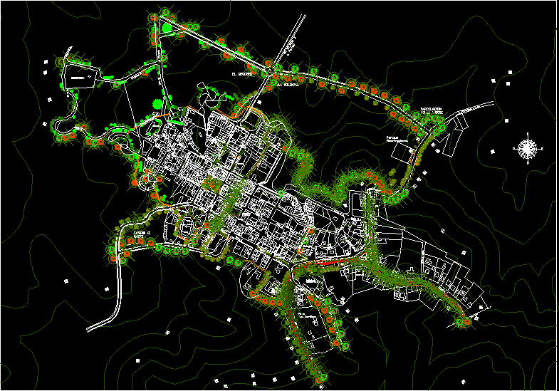 Planos de La cumbre – valle –  ii, en Colombia – Diseño urbano