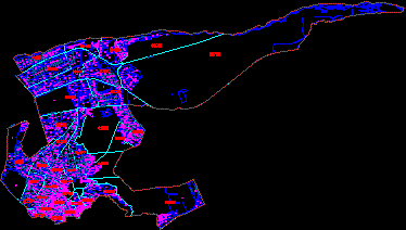 Planos de Lima-distrito de el agustino.dwg, en Perú – Diseño urbano