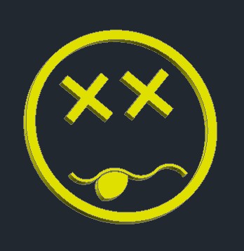 Planos de Logo nirvana 3d, en Logos y escudos – Símbolos