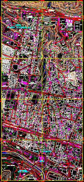 Planos de Mapa cartografico centro norte, en Venezuela – Diseño urbano