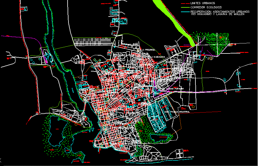 Planos de Mapa de san pedro de macoris, en República dominicana – Diseño urbano