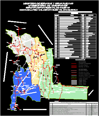 Planos de Mapa político departamento de chuquisaca-bolivia, en Bolivia – Diseño urbano