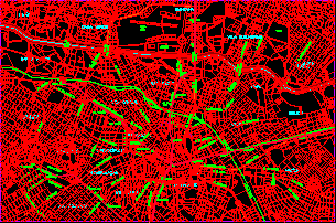 Planos de Mapa sao paulo zona central – general, en Brasil – Diseño urbano