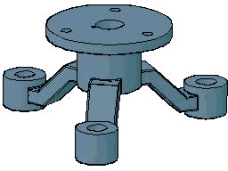 Planos de Mensula de montaje, en Válvulas tubos y piezas – Máquinas instalaciones