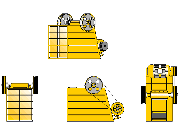 imagen Mineria - máquina trituradora, en Industria minera - Máquinas instalaciones