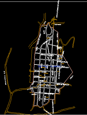 Planos de Municipio de santiago yosondua, en México – Diseño urbano