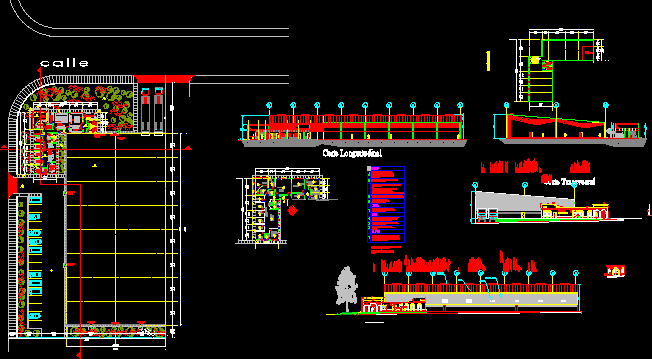 Planos de Nave industrial y oficinas planos arquitectonicos, en Plantas industriales – Proyectos
