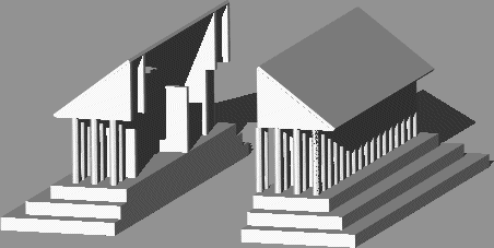 Planos de Partenon 3d, en 5 órdenes de la arquitectura griega – Historia
