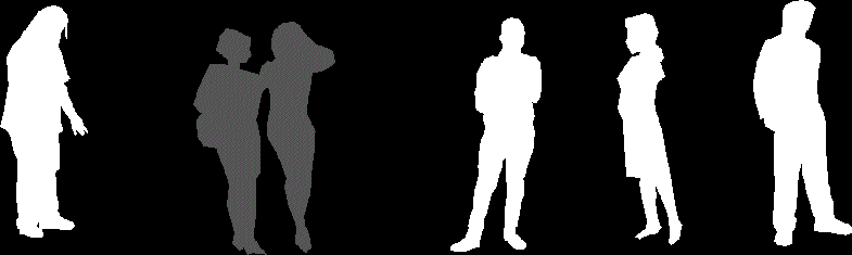 imagen Personas 2d, en Sombras - Personas