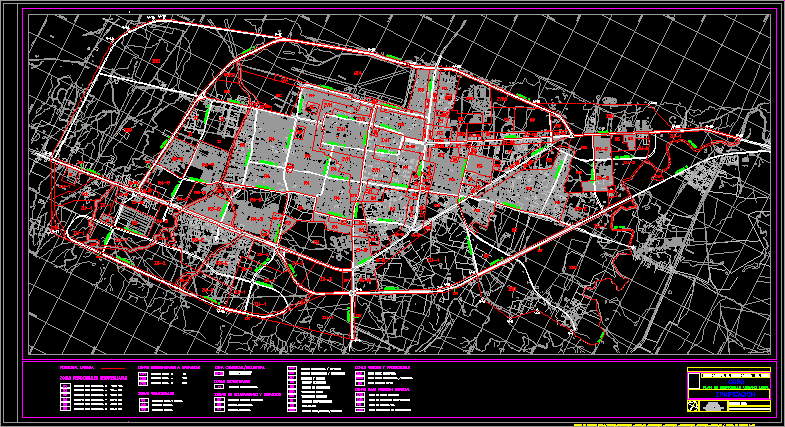 imagen Plano de la ciudad de coro en venezuela, en Venezuela - Diseño urbano