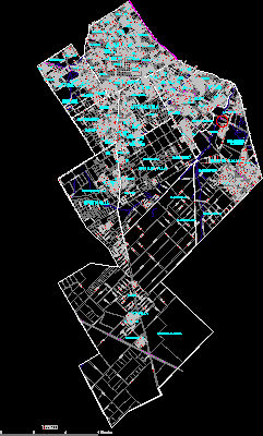 Planos de Plano de la ciudad de florencio varela, en Argentina – Diseño urbano