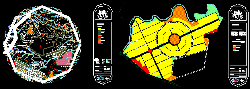 imagen Plano de lotificacion de fracc. recidencial campestre , en México - Diseño urbano