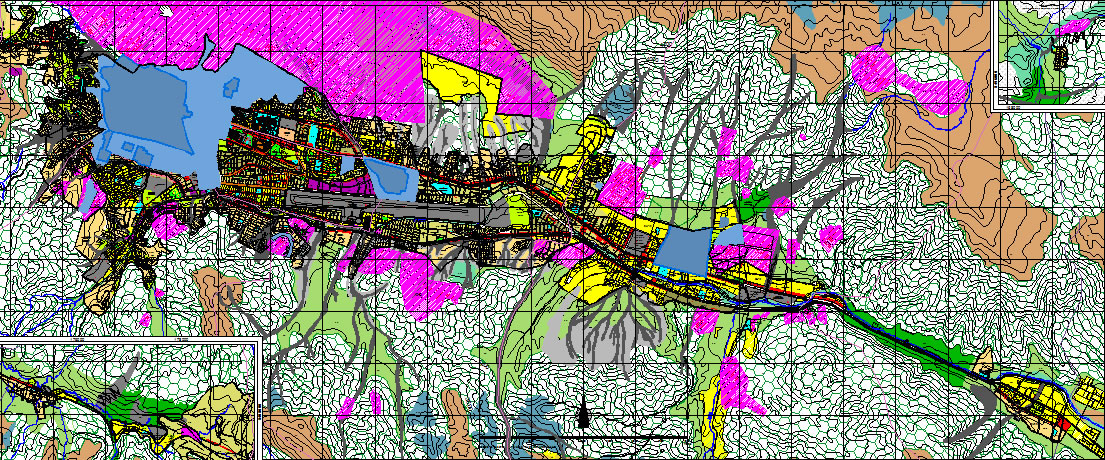 imagen Plano zonificación del uso del suelo. cuzco., en Mapas - Varios