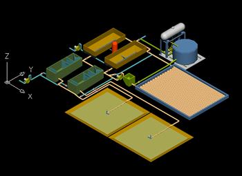 Planos de Planta de sulfato de aluminio