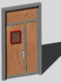Planos de Puerta aula 3d, en Puertas 3d – Aberturas