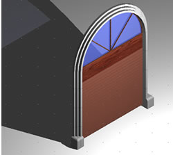 imagen Puerta-con-arco 3d, en Puertas 3d - Aberturas