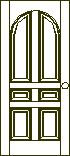 imagen Puerta de 6 tableros con 1/2 punto interno, en Puertas - Aberturas