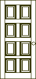 imagen Puerta de 8 tableros, en Puertas - Aberturas