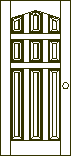 imagen Puerta de 9 tableros, en Puertas - Aberturas