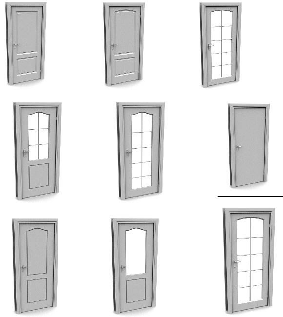 imagen Puertas 3d, en Puertas 3d - Aberturas