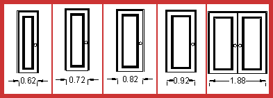 Planos de Puertas, en Puertas – Aberturas