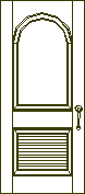 imagen Puertas interiores - 2 tableros y 1/2 punto interno, en Puertas - Aberturas