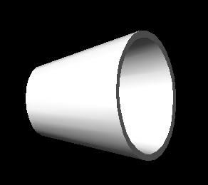 Planos de Reduccion concentrica diametro 4×2, en Válvulas tubos y piezas – Máquinas instalaciones