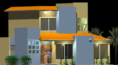 Planos de Remodelacion casa habitacion 3d, en Vivienda unifamiliar 3d – Proyectos