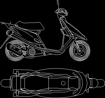 Planos de Scooter, en Motos y bicicletas – Medios de transporte