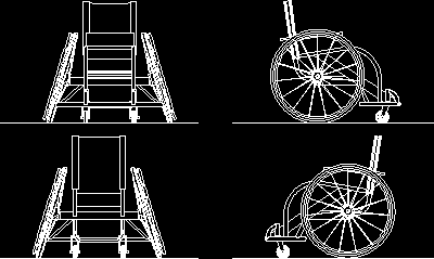 imagen Silla de ruedas deportiva, en Sillas - Discapacitados