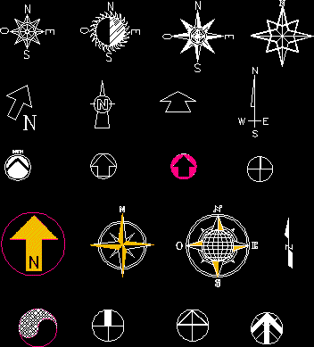 Planos de Simbolos, en Nortes – Símbolos