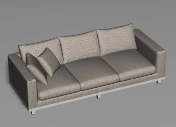 Sofa 3d, en Sillones 3d – Muebles equipamiento