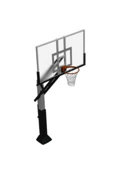 Tablero basquetball 3d, en Canchas – Deportes y recreación