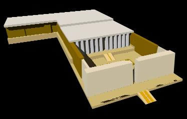 imagen Templo de seti i en abidos1 3d, en Iglesias y templos - Historia