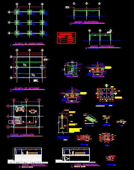 imagen Planos de Mezanine en DWG AUTOCAD, Proyectos varios - Proyectos